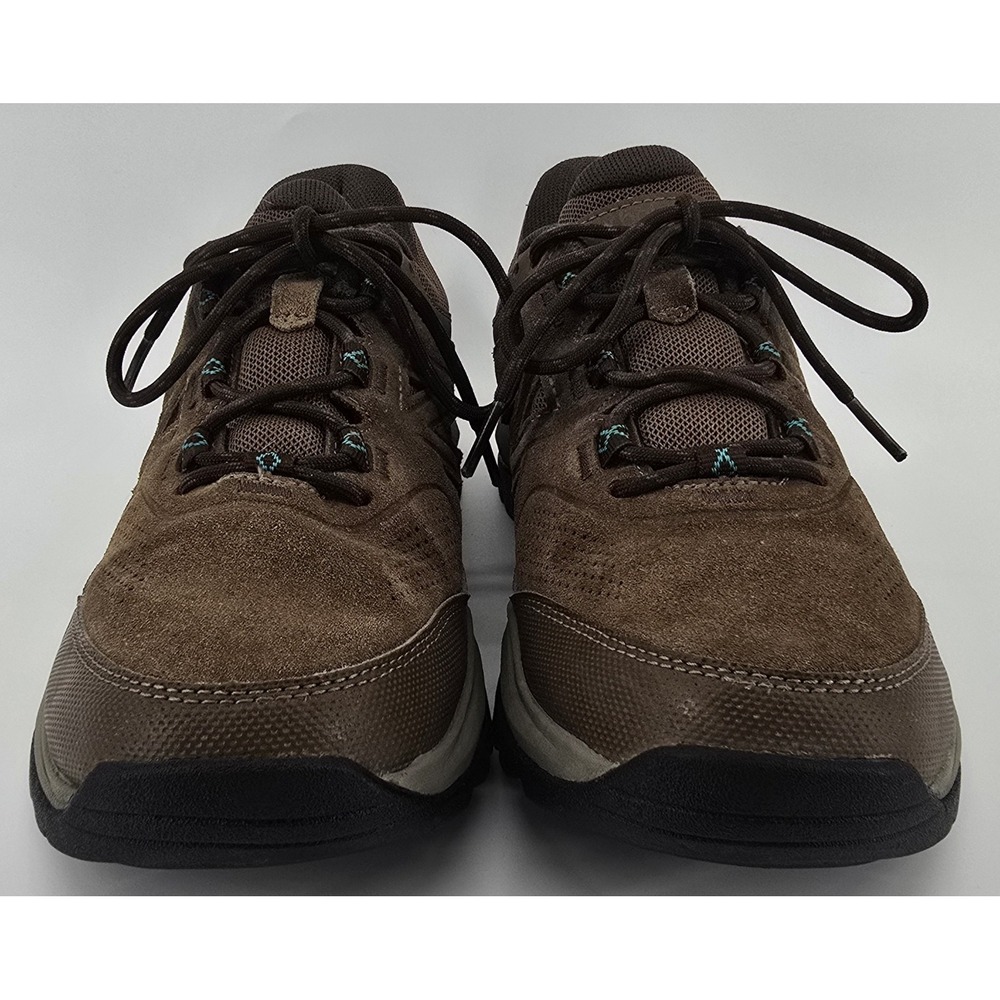 New Balance 769 Trail Walking Shoes Women's Sz 8 Brown Teal Suede Hiking WW769BR - Picture 3 of 8